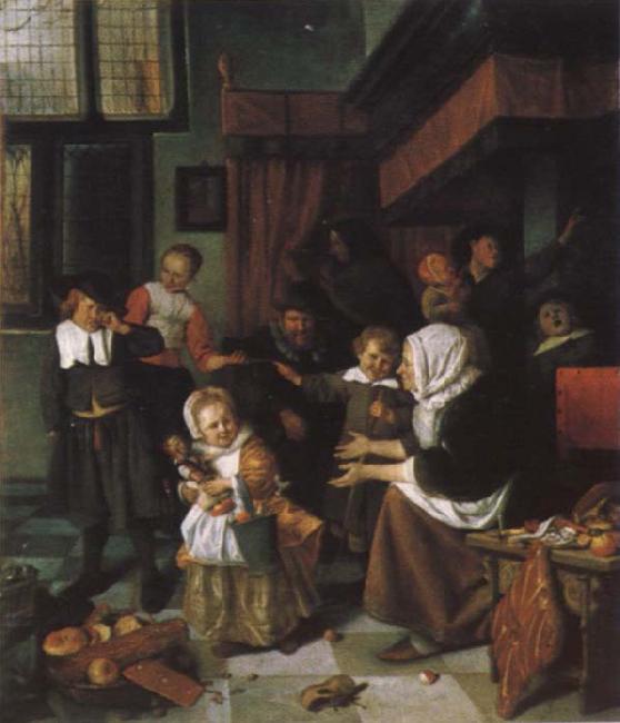 Jan Steen Festival of the St. Nikolaus